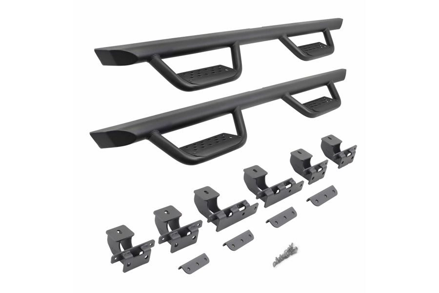 Go Rhino Dominator Extreme D2 Sidestep Kit, Black - Bronco 2021+ 4dr