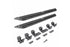 Go Rhino Dominator Extreme DS Side Steps Kit, Black - Bronco 2021+ 4dr