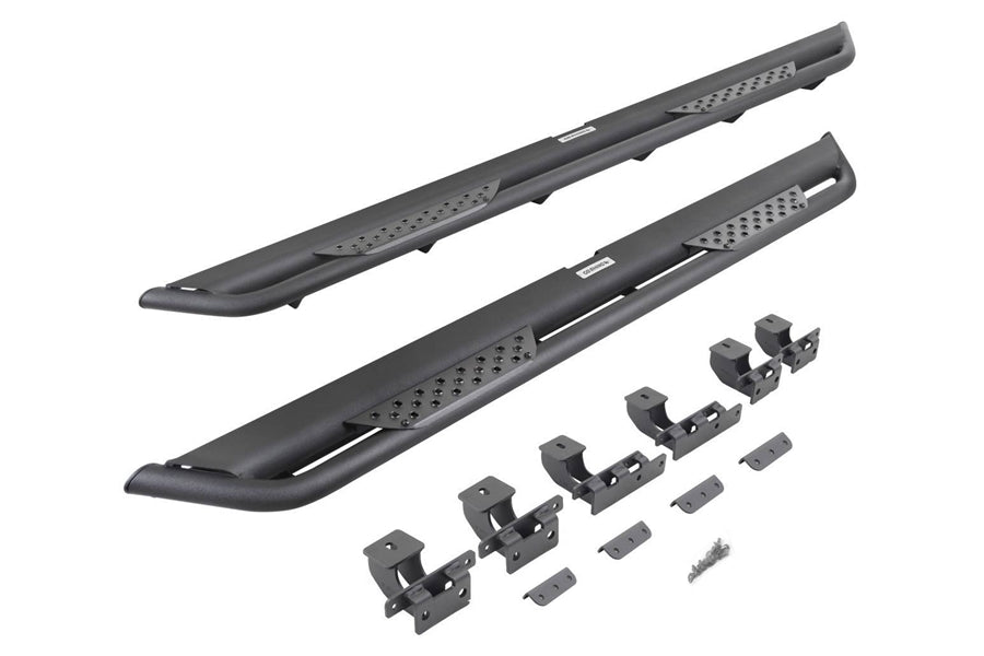 Go Rhino Dominator Xtreme DT Side Steps w/ Mounting Bracket Kit - JL 4dr