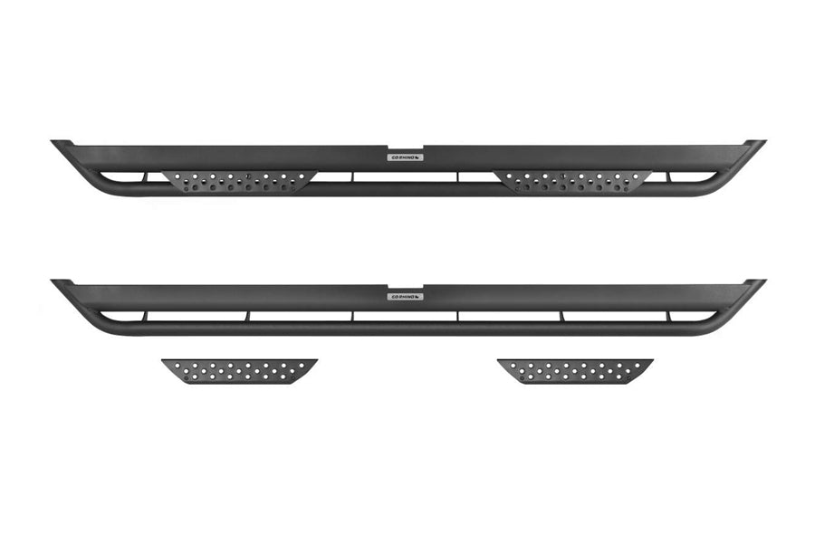 Jeep Gladiator JT Go Rhino Dominator Xtreme DT Side Steps w/ Mounting Bracket Kit