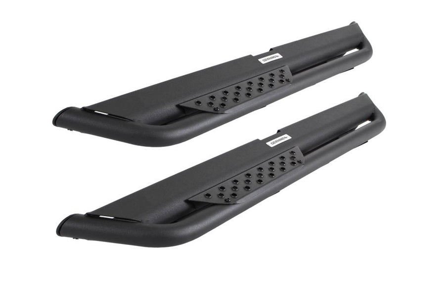 Jeep Wrangler JL 2-Door Go Rhino Dominator Xtreme DT Side Steps w/ Mounting Bracket Kit