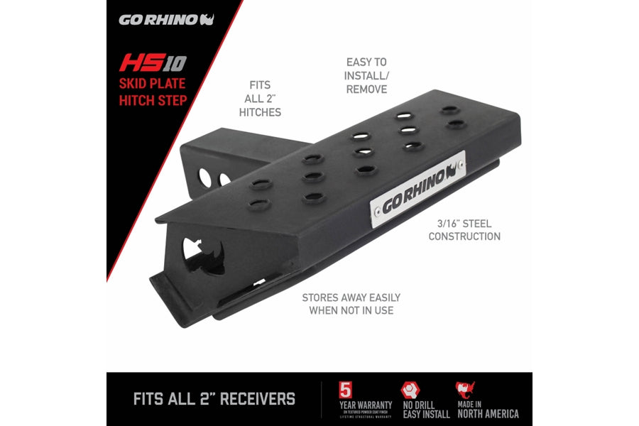 Go Rhino HS-10 Hitch Skid Step