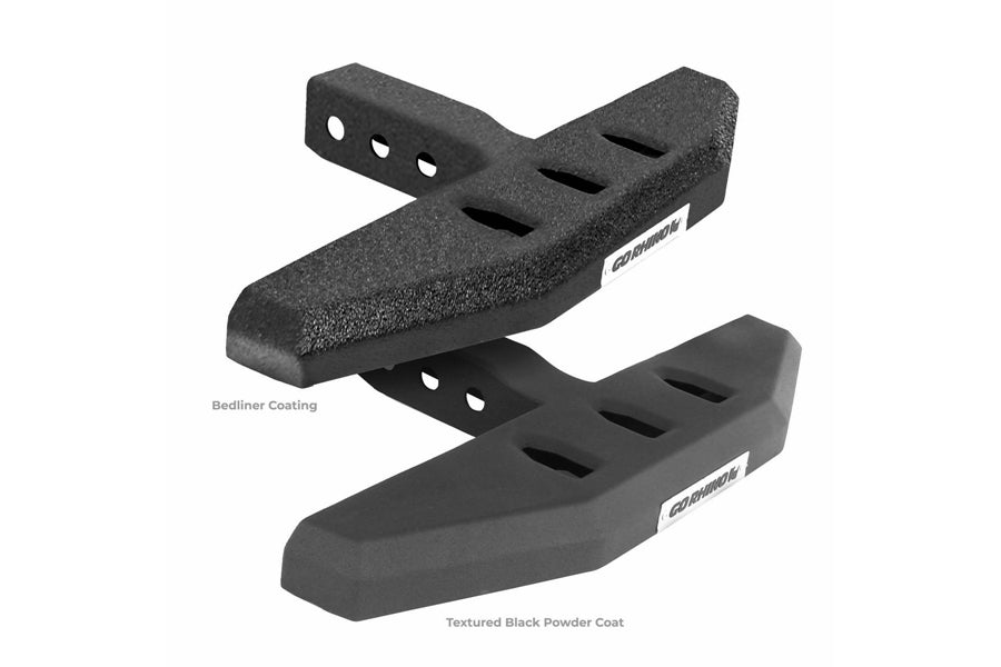 Go Rhino Universal RB20 Slim Hitch Step - Textured Black Powder Coating