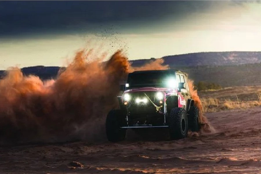 Rigid Industries D-XL Pro Light - Flood Light Pattern - Black