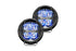 Rigid Industries 360-Series 4in Off-Road Spot Beam - Blue Backlight - Pair