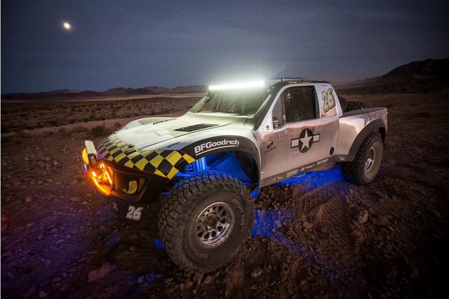 Rigid Industries A-Series Rock Light Kit 4 Blue Light