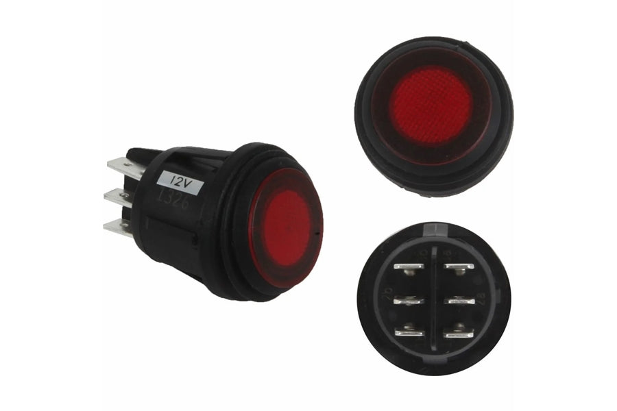Cherry Rocker Switch Rigid Industries 3 Position 3/4in Cherry Rocker Switch – TrailRecon