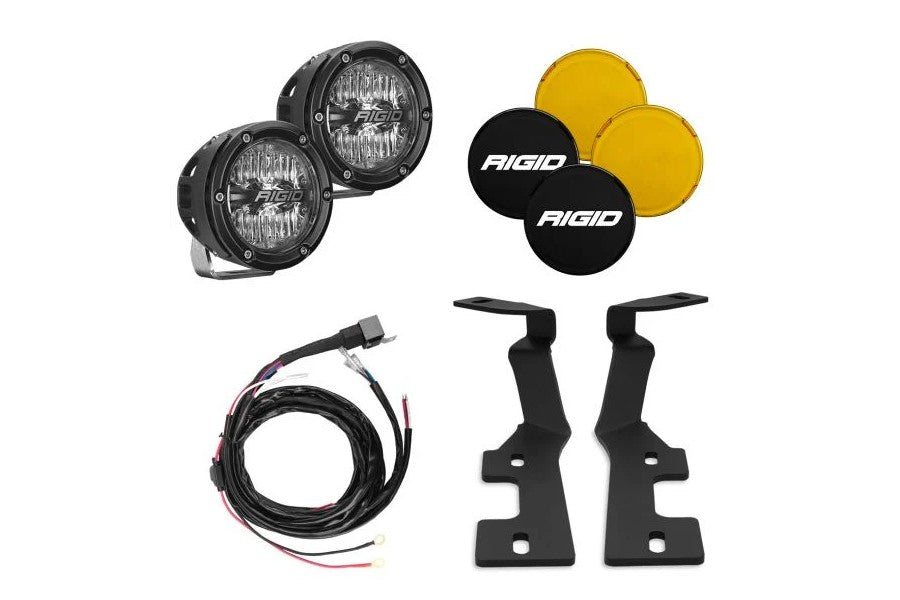 2019+ RAM 1500 & TRX Rigid Industries A-Pillar Light Kit w/360-Series Lights