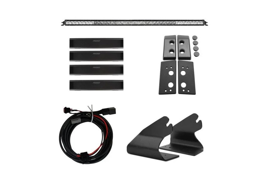 Rigid Industries Roof Line Light Bar Kit - Spot/Flood Light Pattern - Bronco 2021+