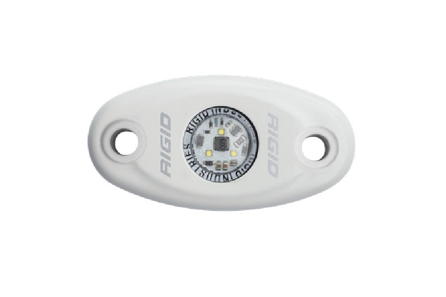 Rigid Industries A-Series Low Power Light w/ White Housing - Cool White