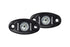 Rigid Industries A-Series High Power Blue Lights w/ Black Housing - Pair