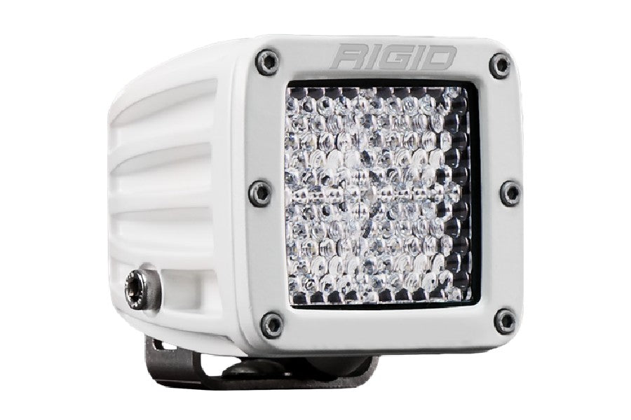 Rigid Industries D-Series Hybrid Light W/ Surface Mount, Diffused Light Pattern - White