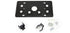 Jeep Wrangler JK 2007-2018 & Ram 1500, AEV Roller Fairlead License Plate Mounting Kit, view 2