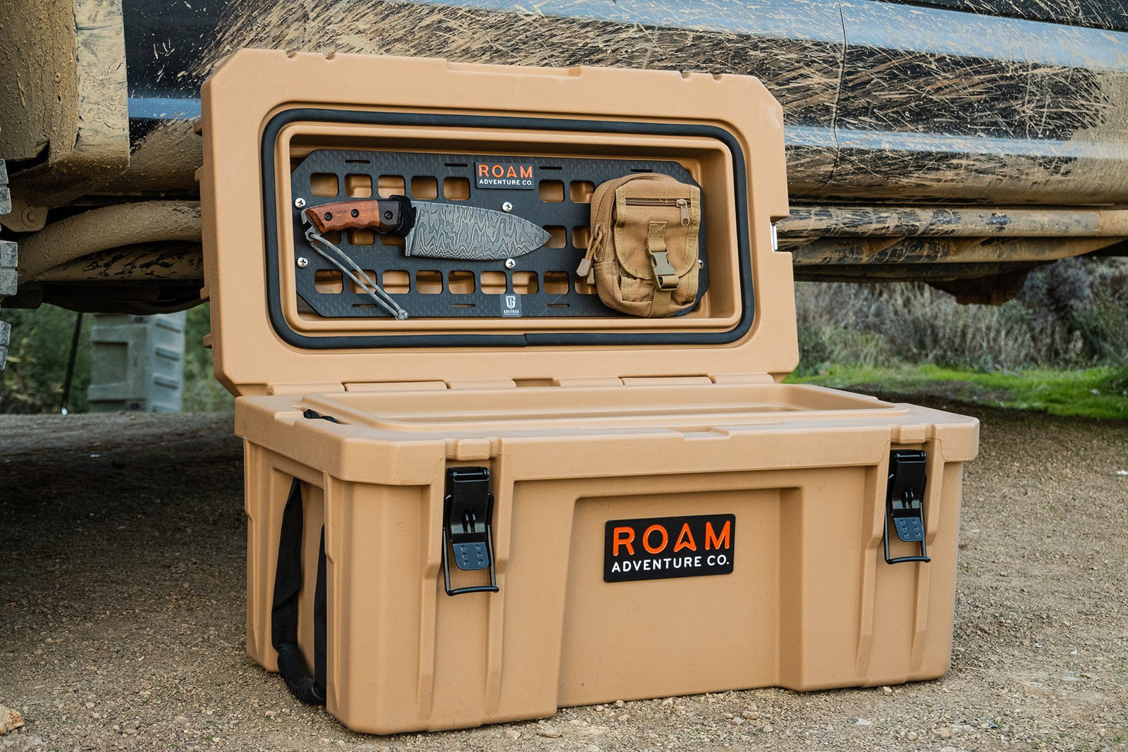 Roam Rugged Case Molle Panel - 95L