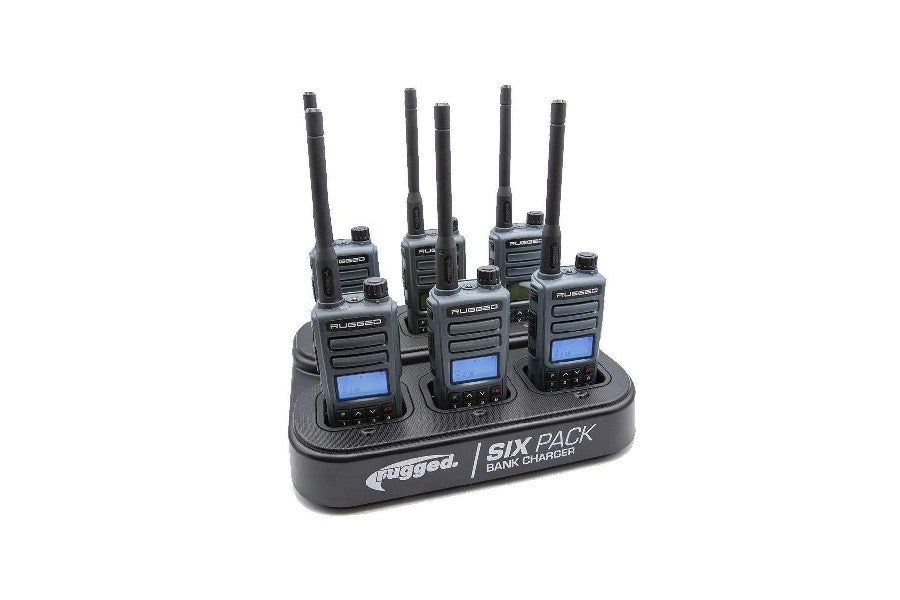 Rugged Radios GMR2 Handheld Radio 6-Pack Bank Charger