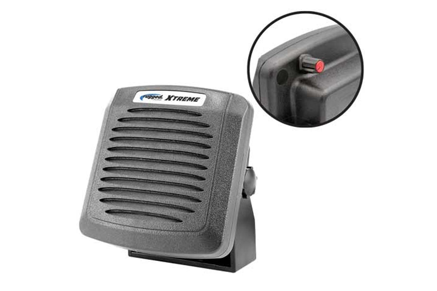 Rugged Radios Xtreme Waterproof Speaker w/ 15W Amplifier, Power and Volume Control