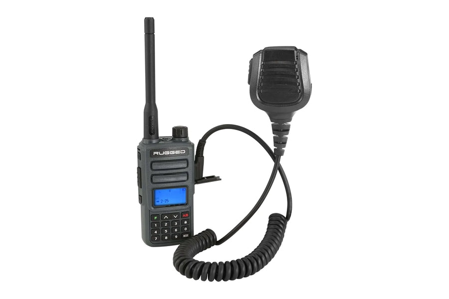 Rugged Radios GMR2 2-Way Handheld Radio w/ Hand Mic