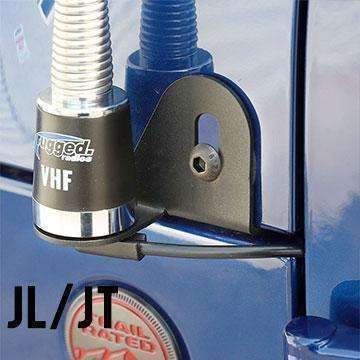 Rugged Radios Antenna Mount, Driver Side - JT/JL/JK/TJ