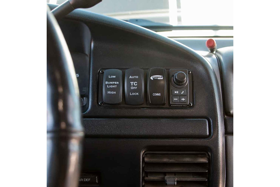 Rugged Radios Rocker Switch Panel Bezel - Bronco/F150/F250