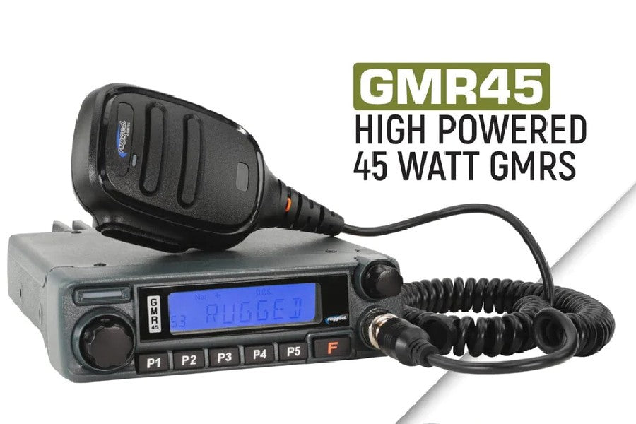 Rugged Radios Two Way GMRS Mobile Radio Kit - 45 Watt - 2007-2021 Toyota Tundra