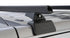 Jeep Wrangler JL 4-Door Rhino Rack Heavy Duty Black 2 Bar Roof Rack w/ Backbone and RCL Legs | JB0880