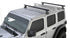 Jeep Wrangler JL 4-Door Rhino Rack HD RLT600 2 Bar Backbone Roof Rack | JB0884