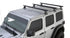 Jeep Wrangler JL 4-Door Rhino Rack HD RLT600 3 Bar Backbone Roof Rack | JB0885