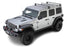 Jeep Wrangler JL 4-Door Rhino Rack Vortex RLT600 Black 2 Bar w/ Backbone and Quick Release Legs | JB0898