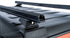 Jeep Gladiator JT Rhino Rack Heavy Duty Black 2 Bar Roof Rack w/ Backbone and RCL Legs | JC-00297