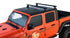 Jeep Gladiator JT Rhino Rack Heavy Duty Black 2 Bar Roof Rack w/ Backbone and RLT600 Legs | JC-00299