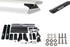 Jeep Wrangler JK 4-Door Rhino Rack Backbone  2-Bar Roof Rack Vortex RCL Black | JC-01313