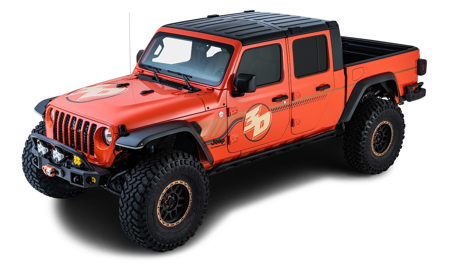 Jeep Gladiator JT Rhino Rack Backbone Mounting System | RJTB1