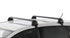 Rhino Rack Vortex ROC25 Flush Black 2 Bar Roof Rack - 1051mm Front/1051mm Rear Bar