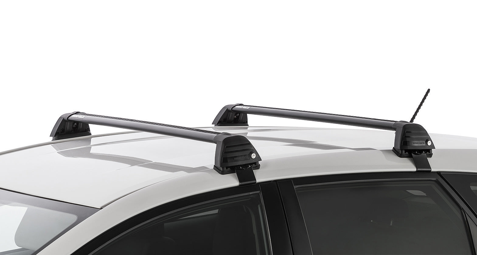 Rhino Rack Vortex ROC25 Flush 2 Bar Roof Rack - Black