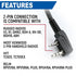 Rugged Radios GMR2 PLUS - GMRS and FRS Two Way Handheld Radio w/Hand Mic