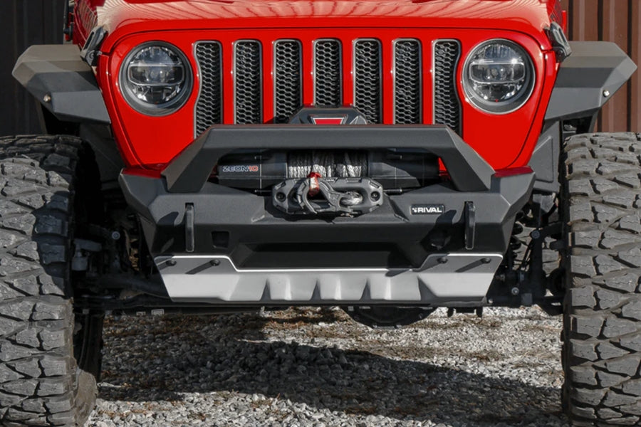 Jeep Wrangle JL, JK & Gladiator JT RIVAL Aluminum Front Stubby Winch Bumper