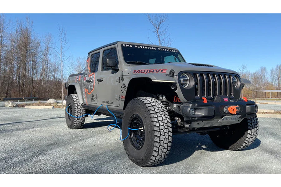 2018-25 Jeep Wrangler JL/2020-25 Gladiator JT Epic Adventures Outfitters Kraken Tire Inflation Gen2 for Brushless ARB Twin Air Compressor