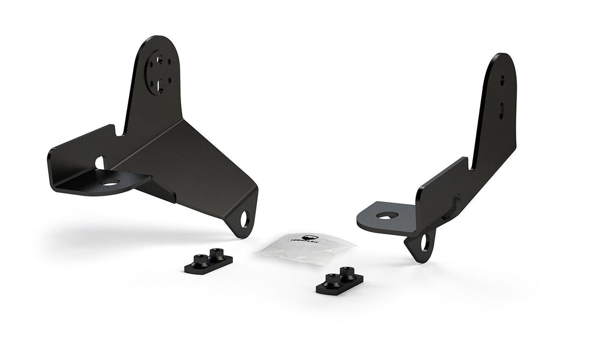 Jeep Wrangler JK 2007-2018 & Gladiator JT 2020-2026, TeraFlex Sport Frame Bracket HD Reinforcement Plate Kit