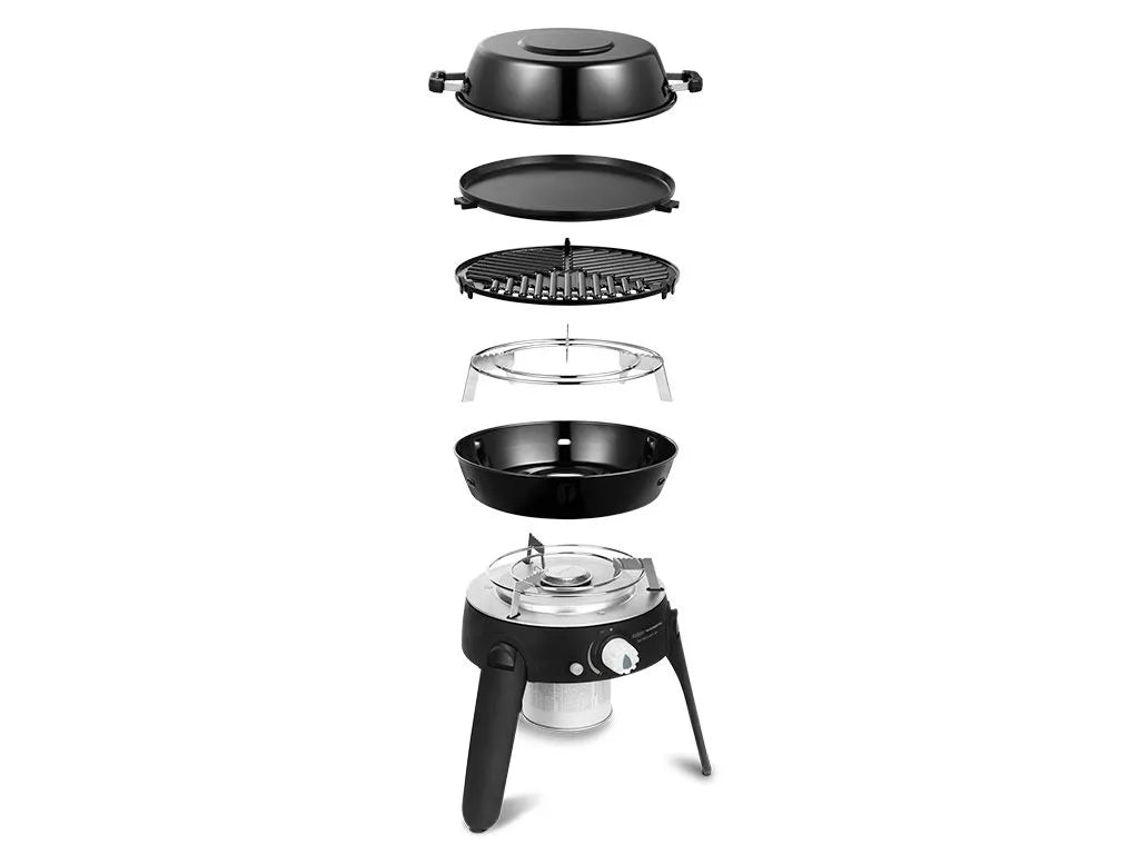 Front Runner Outfitters Safari Chef 30 HP/ Portable 5 Piece/ Gas Barbeque/ Camp Cooker