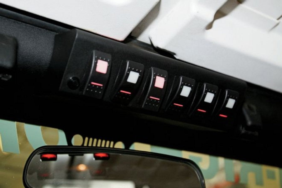 sPOD SourceLT w/Red LED Switch Panel, JK