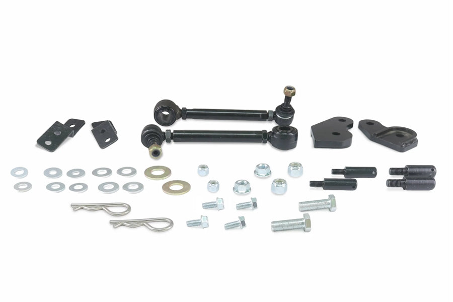 Jeep Wrangler JK SuperPro Front Extended HD Sway Bar Quick Disconnect Kit | TRC4311