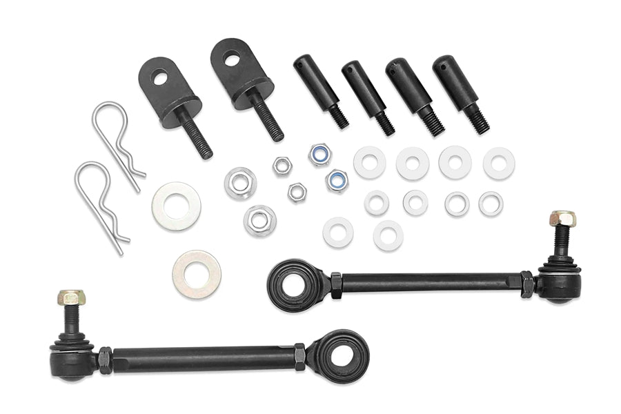 SuperPro Front Extended HD Sway Bar Quick Disconnect Kit, TJ