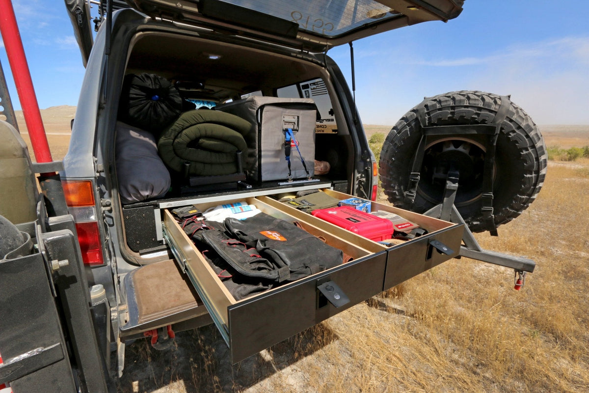 1991-97 Toyota Land Cruiser 80 Series Stealth Sleep and Storage Packaged for Toyota  - 43-3/8