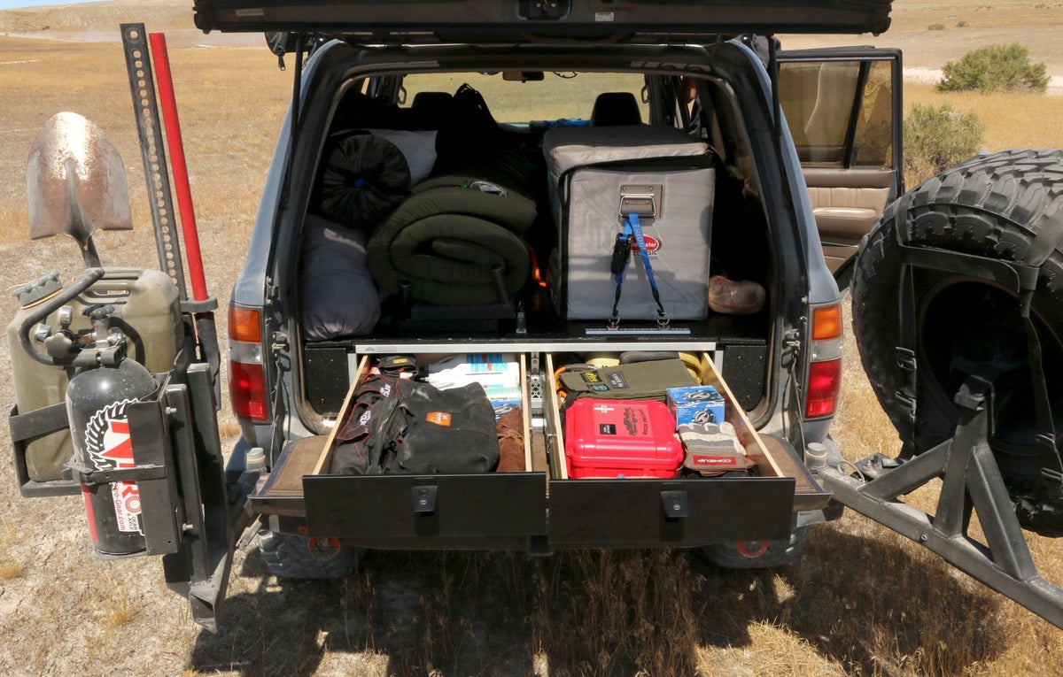1991-97 Toyota Land Cruiser 80 Series Stealth Sleep and Storage Packaged for Toyota  - 43-3/8