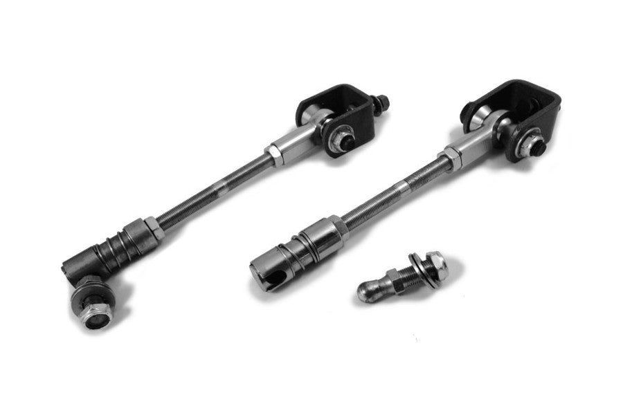 Steinjager Front Sway Bar End Link Kit Quick Disconnect Stock Height - TJ