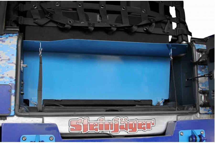 Steinjager Rear Storage Box, Texturized Black - JK 2dr