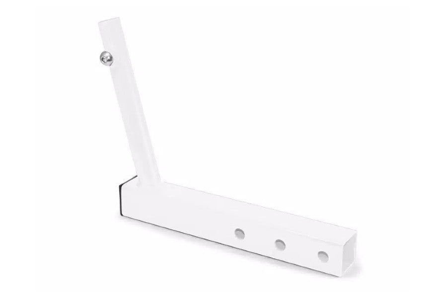 Steinjager Hitch Mounted Single Flag Holder Kit - White