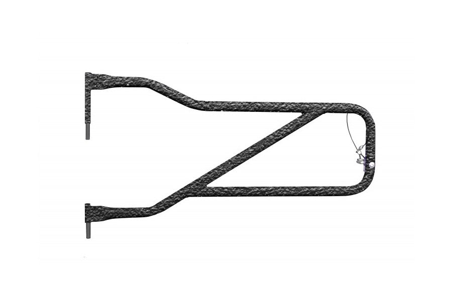 Steinjager Trail Front Tube Doors - Texturized Black - JL