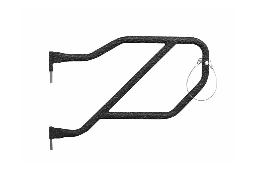 Steinjager Trail Rear Tube Doors - Texturized Black - JT