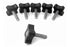 Steinjager Hardtop Knob Kit, Black - JK